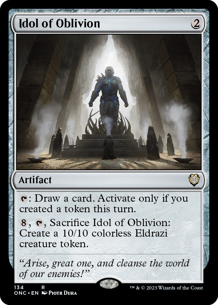 Idol of Oblivion [Phyrexia: All Will Be One Commander] - The Mythic Store | 24h Order Processing