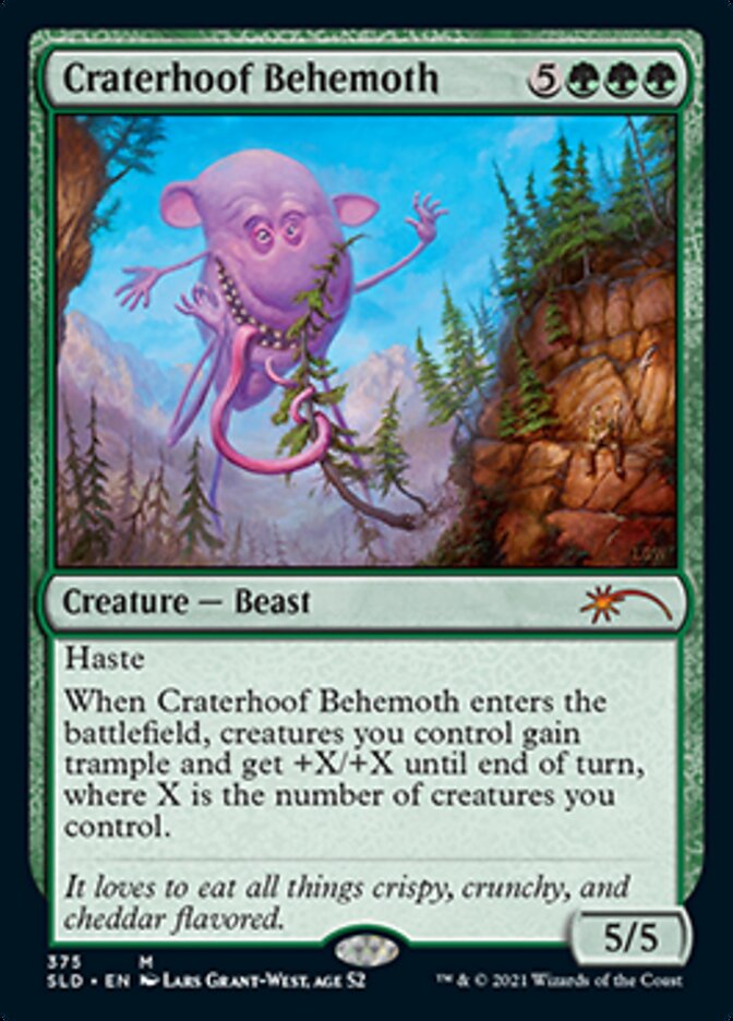 Craterhoof Behemoth (375) [Secret Lair Drop Series] - The Mythic Store | 24h Order Processing