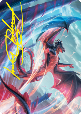 Galazeth Prismari Art Card (Gold-Stamped Signature) [Strixhaven: School of Mages Art Series] - The Mythic Store | 24h Order Processing