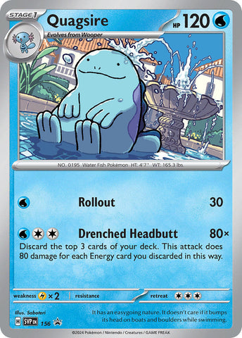 Quagsire (156) [Scarlet & Violet: Black Star Promos] - The Mythic Store | 24h Order Processing