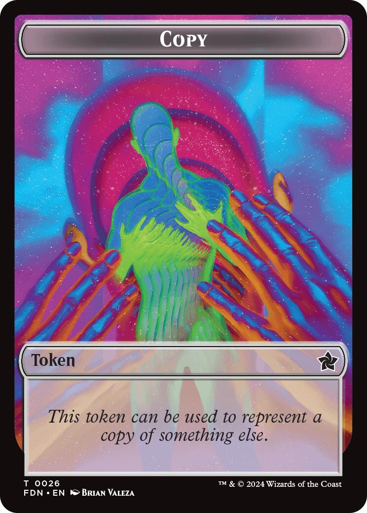 Copy // Human Double-Sided Token [Foundations Tokens] - The Mythic Store | 24h Order Processing