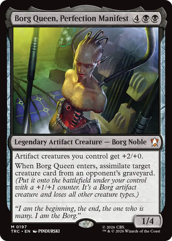Borg Queen, Perfection Manifest [Star Trek Commander] - The Mythic Store | 24h Order Processing