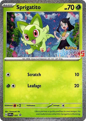 Sprigatito (191) [Scarlet & Violet: Black Star Promos] - The Mythic Store | 24h Order Processing