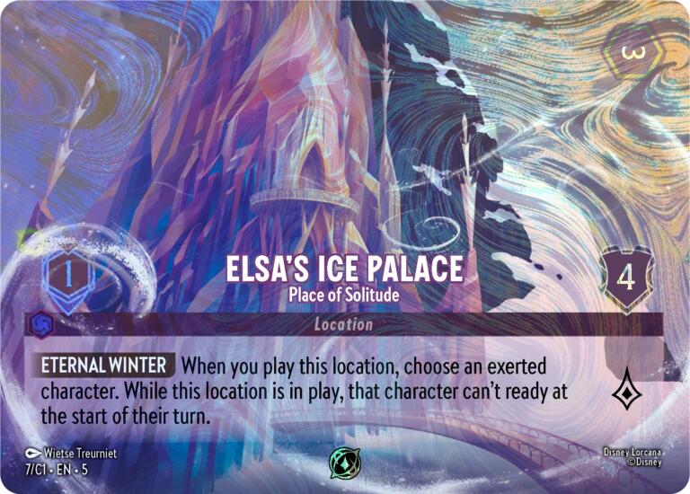 Elsa's Ice Palace - Place of Solitude (7) [Promo Cards] - The Mythic Store | 24h Order Processing