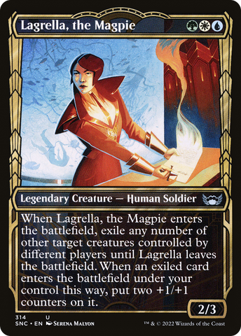 Lagrella, the Magpie (Showcase Golden Age) [Streets of New Capenna] - The Mythic Store | 24h Order Processing