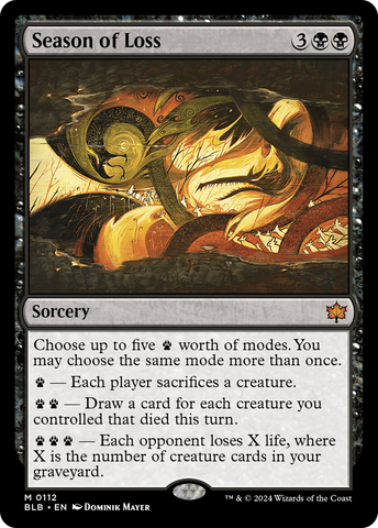 Season of Loss [Bloomburrow] - The Mythic Store | 24h Order Processing