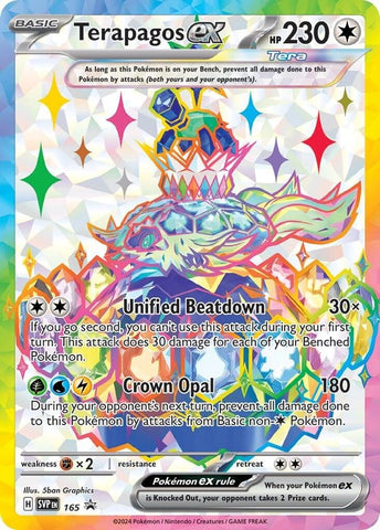 Terapagos ex (165) [Scarlet & Violet: Black Star Promos] - The Mythic Store | 24h Order Processing