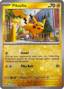 Pikachu (018/091) (Reverse Cosmos Holo) [Scarlet & Violet: Paldean Fates] - The Mythic Store | 24h Order Processing