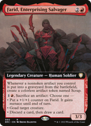 Farid, Enterprising Salvager (Extended Art) [The Brothers' War Commander] - The Mythic Store | 24h Order Processing