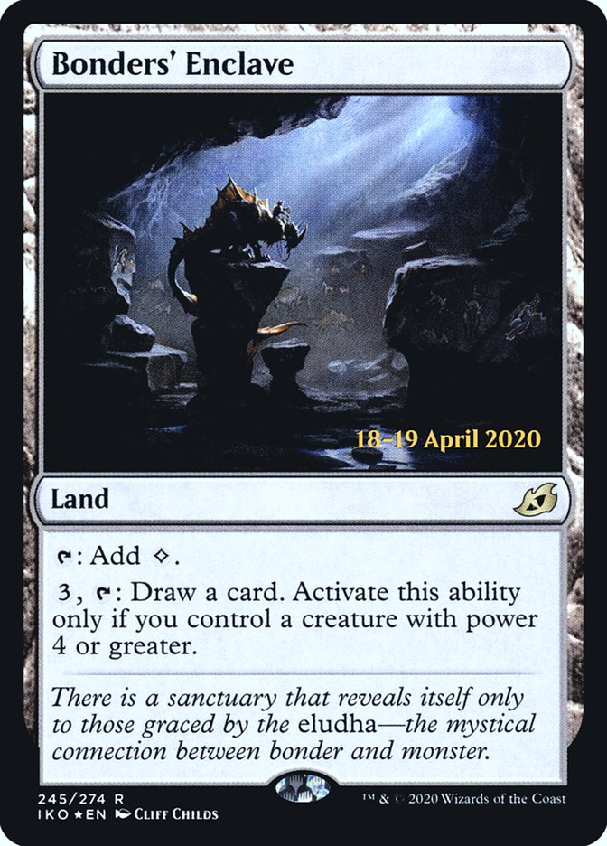 Bonders' Enclave [Ikoria: Lair of Behemoths Prerelease Promos] - The Mythic Store | 24h Order Processing