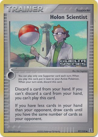 Holon Scientist (97/113) (Stamped) [EX: Delta Species] - The Mythic Store | 24h Order Processing