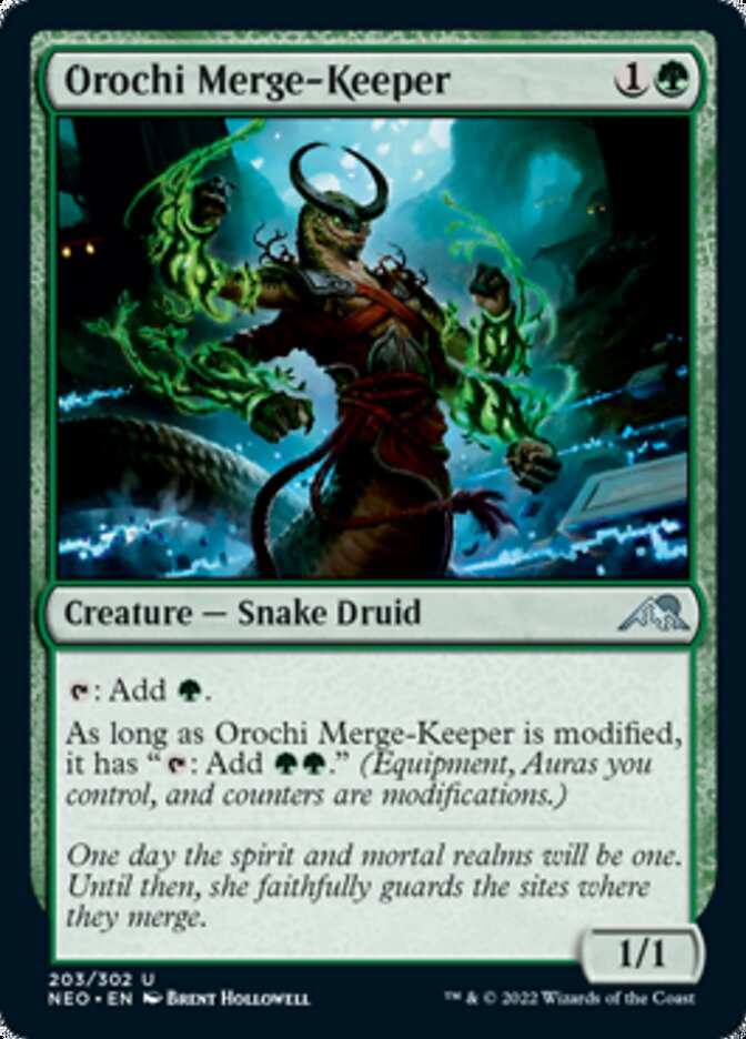 Orochi Merge-Keeper [Kamigawa: Neon Dynasty] - The Mythic Store | 24h Order Processing