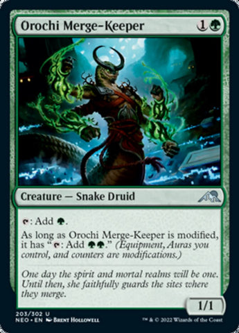 Orochi Merge-Keeper [Kamigawa: Neon Dynasty] - The Mythic Store | 24h Order Processing