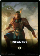 Infantry Theme Card [The Brothers' War Tokens] - The Mythic Store | 24h Order Processing