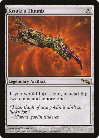 Krark's Thumb [Mirrodin] - The Mythic Store | 24h Order Processing