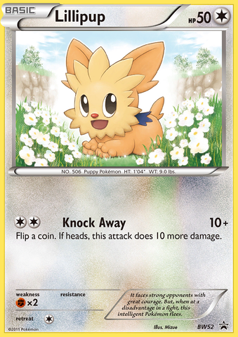 Lillipup (BW52) [Black & White: Black Star Promos] - The Mythic Store | 24h Order Processing