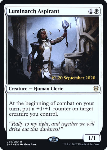 Luminarch Aspirant [Zendikar Rising Prerelease Promos] - The Mythic Store | 24h Order Processing