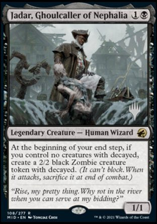 Jadar, Ghoulcaller of Nephalia (Promo Pack) [Innistrad: Midnight Hunt Promos] - The Mythic Store | 24h Order Processing
