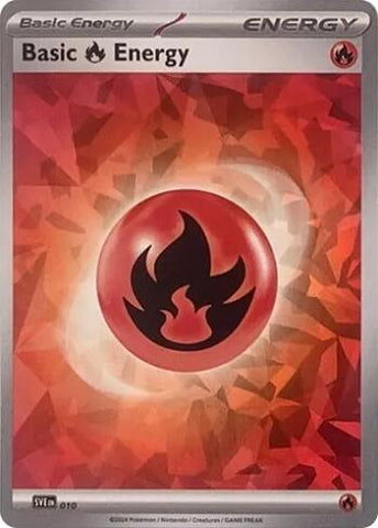 Basic Fire Energy (010) (Cracked Ice Holo) [Scarlet & Violet: Stellar Crown] - The Mythic Store | 24h Order Processing