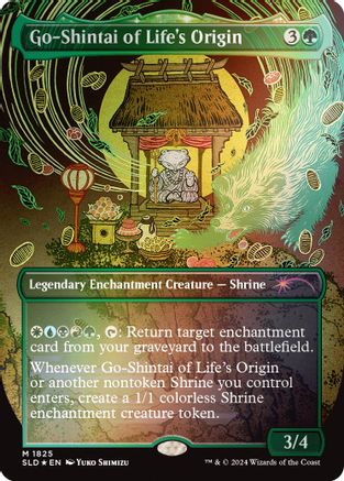 Go-Shintai of Life's Origin (Rainbow Foil) (SLD-1825) - Secret Lair Drop Series Foil - The Mythic Store | 24h Order Processing