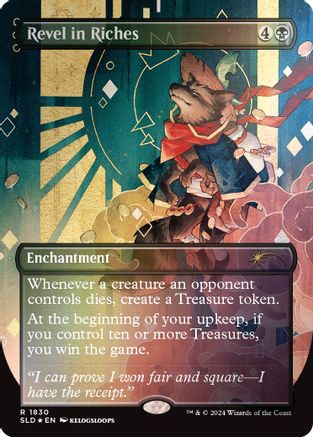Revel in Riches (Rainbow Foil) (SLD-1830) - Secret Lair Drop Series Foil - The Mythic Store | 24h Order Processing