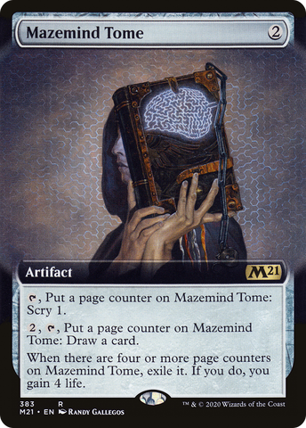 Mazemind Tome (Extended Art) [Core Set 2021] - The Mythic Store | 24h Order Processing