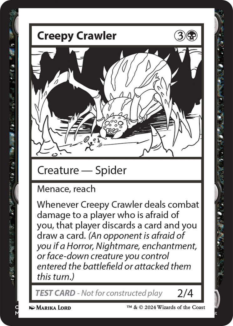 Creepy Crawler [Mystery Booster 2 Playtest Cards] - The Mythic Store | 24h Order Processing