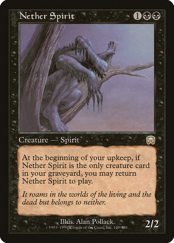Nether Spirit [Mercadian Masques] - The Mythic Store | 24h Order Processing