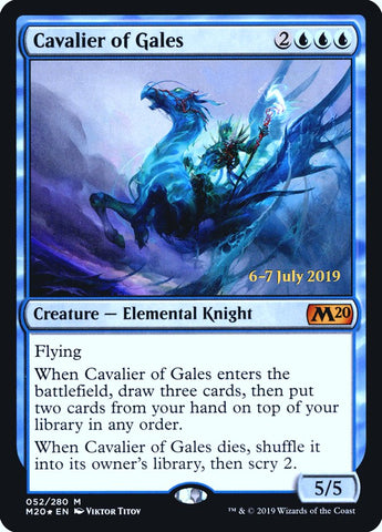 Cavalier of Gales [Core Set 2020 Prerelease Promos] - The Mythic Store | 24h Order Processing