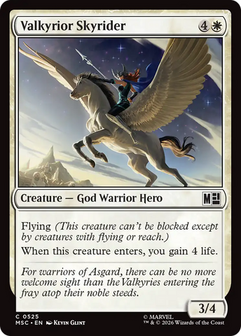 Valkyrior Skyrider [Marvel Super Heroes Commander] - The Mythic Store | 24h Order Processing
