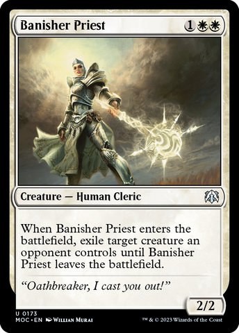 Banisher Priest [March of the Machine Commander] - The Mythic Store | 24h Order Processing
