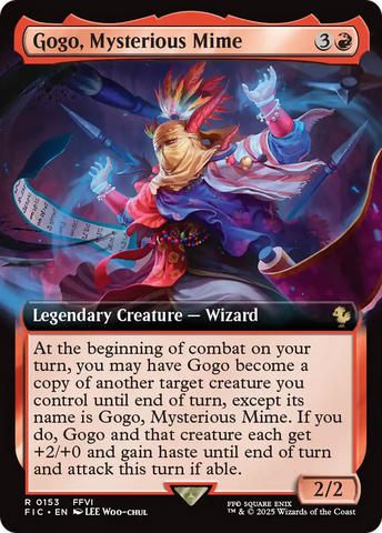 Gogo, Mysterious Mime (Extended Art) [FINAL FANTASY Commander] - The Mythic Store | 24h Order Processing