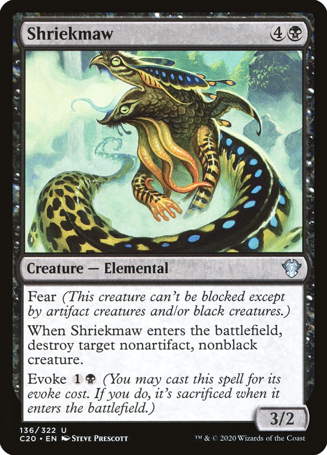 Shriekmaw [Commander 2020] - The Mythic Store | 24h Order Processing