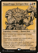 Raggadragga, Goreguts Boss (Showcase) [Commander Legends: Battle for Baldur's Gate] - The Mythic Store | 24h Order Processing