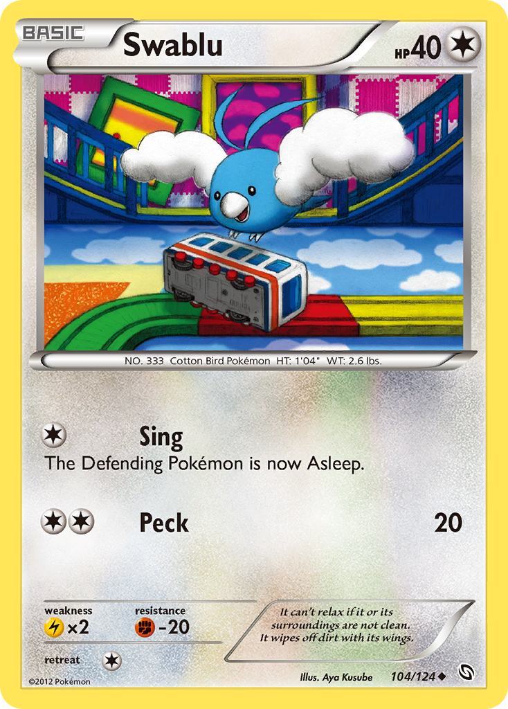 Swablu (104/124) [Black & White: Dragons Exalted] - The Mythic Store | 24h Order Processing