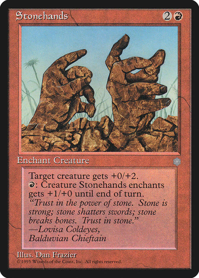 Stonehands [Ice Age] - The Mythic Store | 24h Order Processing