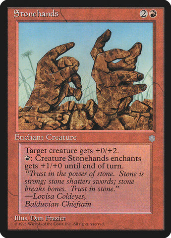 Stonehands [Ice Age] - The Mythic Store | 24h Order Processing
