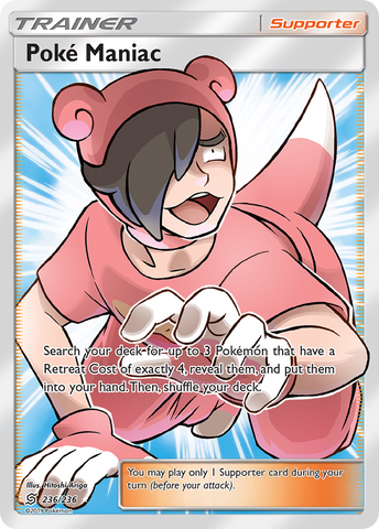 Poke Maniac (236/236) [Sun & Moon: Unified Minds] - The Mythic Store | 24h Order Processing