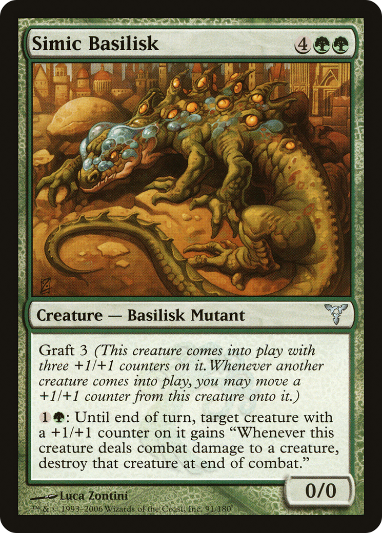 Simic Basilisk [Dissension] - The Mythic Store | 24h Order Processing