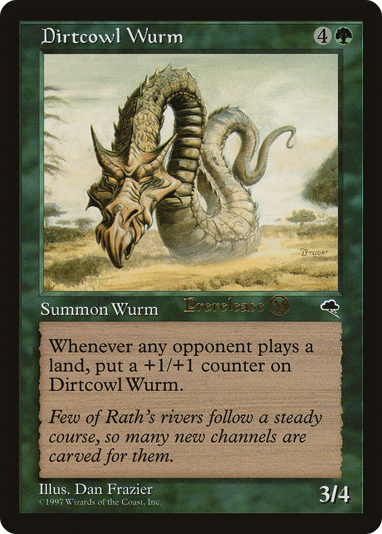 Dirtcowl Wurm [Tempest Promos] - The Mythic Store | 24h Order Processing