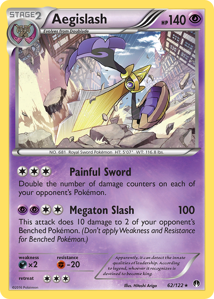 Aegislash (62/122) [XY: BREAKpoint] - The Mythic Store | 24h Order Processing