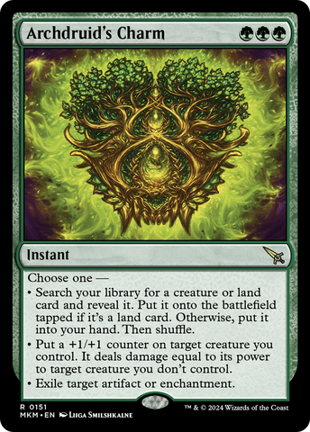 Archdruid's Charm [Murders at Karlov Manor] - The Mythic Store | 24h Order Processing