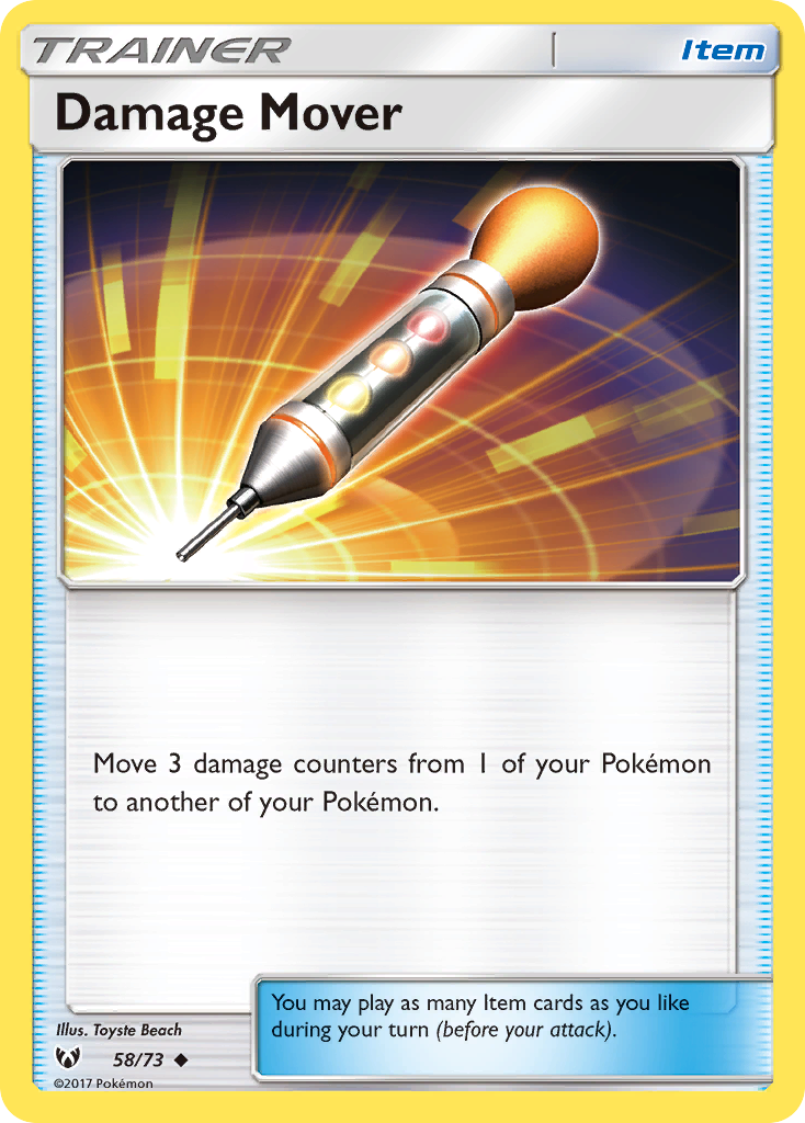 Damage Mover (58/73) [Sun & Moon: Shining Legends] - The Mythic Store | 24h Order Processing