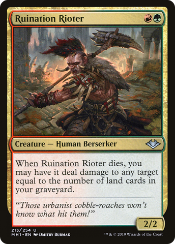 Ruination Rioter [Modern Horizons] - The Mythic Store | 24h Order Processing