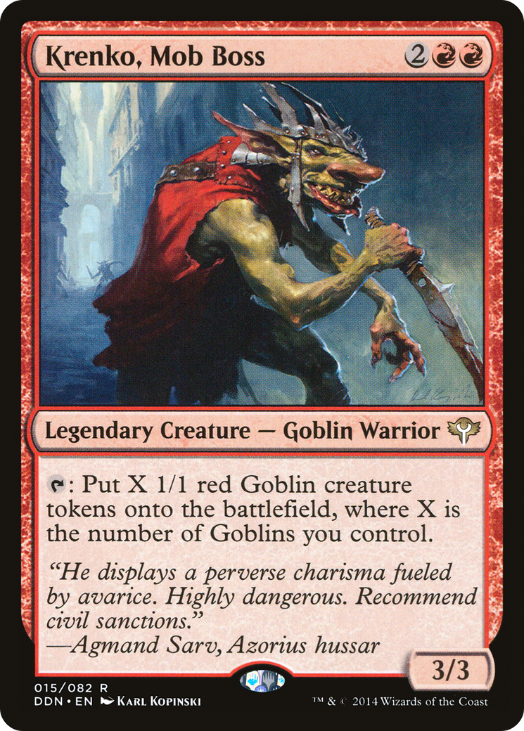 Krenko, Mob Boss [Duel Decks: Speed vs. Cunning] - The Mythic Store | 24h Order Processing