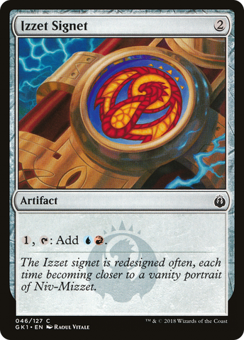 Izzet Signet [Guilds of Ravnica Guild Kit] - The Mythic Store | 24h Order Processing