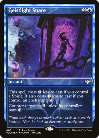 Geistlight Snare (Play Promo) [Innistrad: Crimson Vow] - The Mythic Store | 24h Order Processing