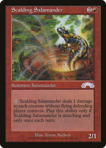 Scalding Salamander [Exodus] - The Mythic Store | 24h Order Processing