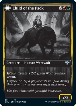 Child of the Pack // Savage Packmate [Innistrad: Double Feature] - The Mythic Store | 24h Order Processing