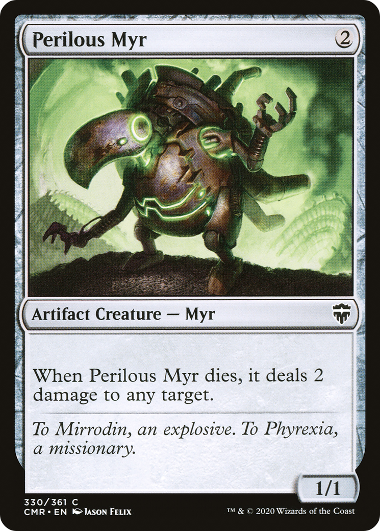 Perilous Myr [Commander Legends] - The Mythic Store | 24h Order Processing